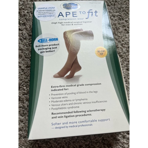 Dr. Comfort Other - Dr. Comfort Shape to fit thigh high unisex compression wear S 30/40 compression